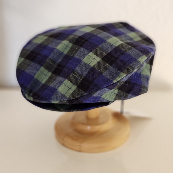 Handmade Flannel Plaid Cap - Picture 2 of 6